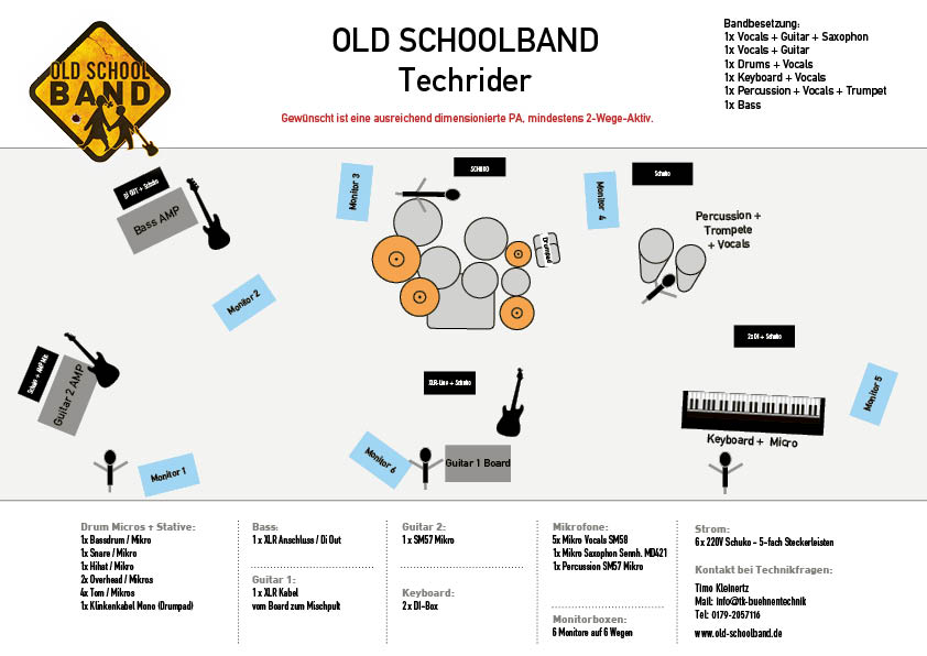 OLD SCHOOLBAND TechRider