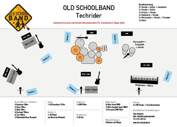 OLD SCHOOLBAND TechRider